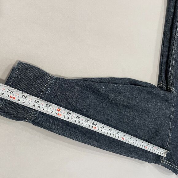 ~ LEVI'S RED Very Oversized Sm Button-Up Shirt Denim Unisex Positively Superior - Picture 8 of 14